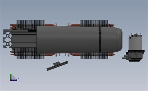 汽车专用的散热器（结构） Solidworks 2010 模型图纸下载 懒石网