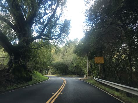 California State Route 84 Over The Santa Cruz Mountains From I 280 West