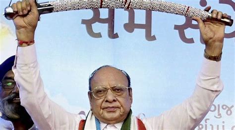 In Gujarat Poll Run Up Shankersinh Vaghela Exits Congress BJP Greets