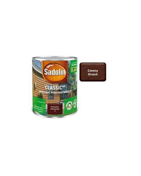 SADOLIN Classic Impregnat 9l CIEMNY ORZECH Sztachetki