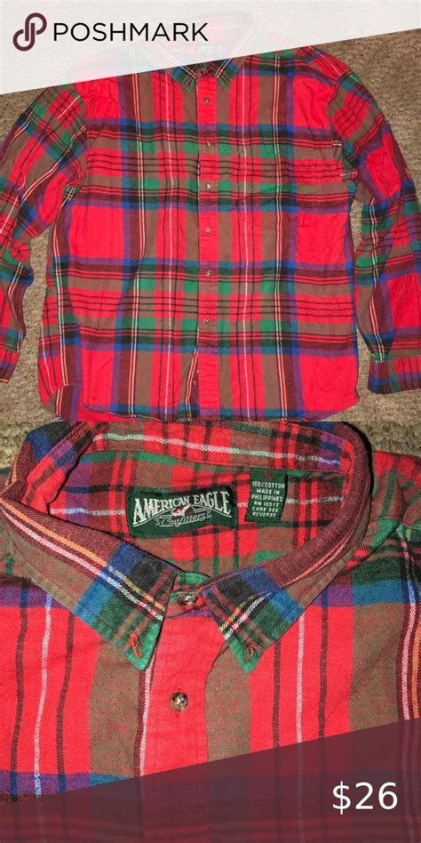 American Eagle Flannel Clothes Design American Eagle Flannel