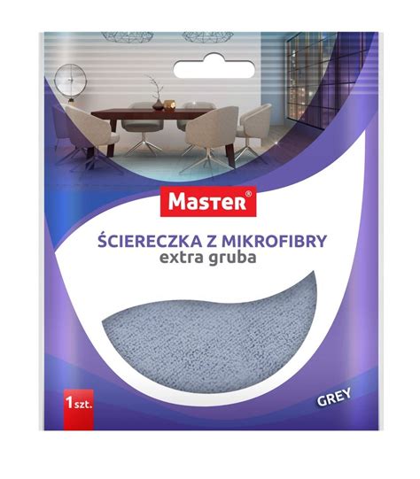 Master Cierka Z Mikrofibry Grey Sztuka Master Sklep Empik