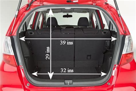 Honda Fit Cargo Space With Seats Down