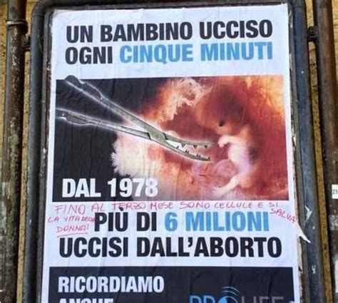 La pubblicità anti aborto della Provita Onlus è agghiacciante