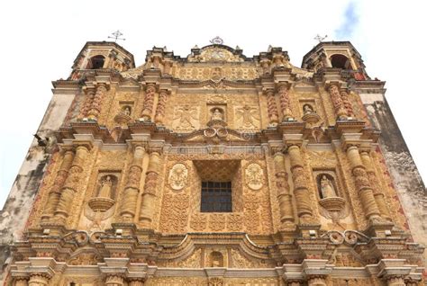 santo domingo church san cristobal mexico stock photo image
