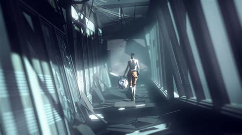 Portal 2 Video Games Hd Wallpaper Wallpaperbetter