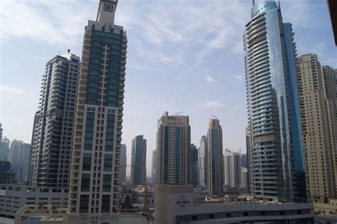 Dubai Marina view from hotel balcony - [OC] - [xpost from r/windowshots] - [MIC] : r/CityPorn