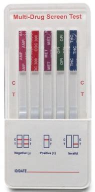 Prueba Antidoping Par Metros Thc Coc Met Opi