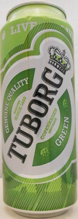 Tuborg Beer 500ml Tuborgcolors Green Italy