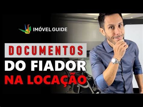 O Que É Preciso Para Ser Fiador De Aluguel - Requisitos para ser fiador de aluguel | Actualizado Maio 2026