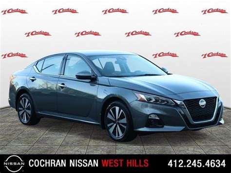 Certified Pre Owned 2021 Nissan Altima 2 5 SL 4D Sedan In Coraopolis