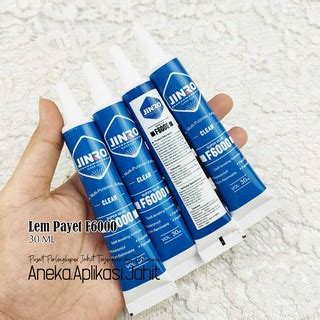 Jual LEM PAYET LEM KRISTAL LEM MUTE LEM MOTE F6000 F 6000 30 ML