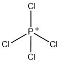 a) What is the electron-pair geometry for P in PCl_4^+? b) What is the the shape (molecular ...