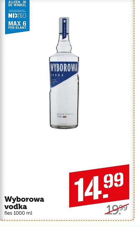 Wyborowa Vodka Aanbieding Bij Coop 1Folders Nl