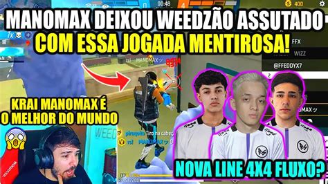 Weedz O Desafiou A Nova Line De X Do Fluxo E Ficou Sem Acreditar