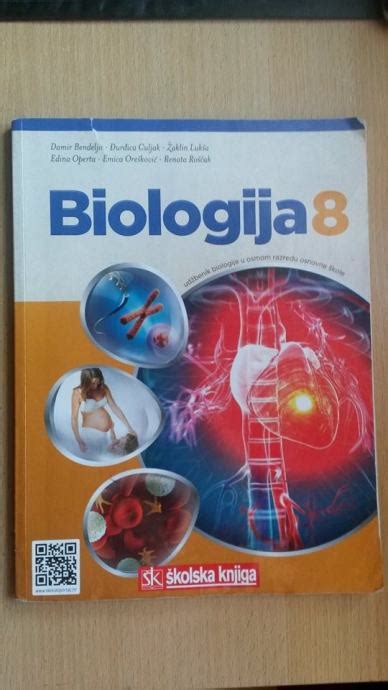 Biologija 8 Udžbenik Biologije Za 8 Razred OŠ