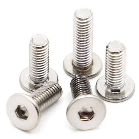 5 50PCS CM Screw M1 6 M2 M2 5 M3 M4 M5 M6 M8 304 Stainless Steel Hex