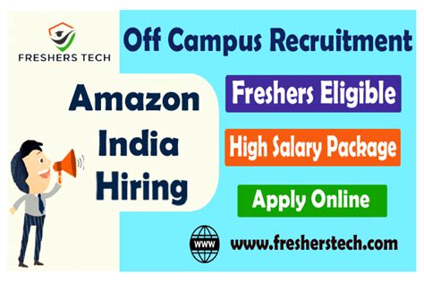 Amazon India Freshers Recruitment 2023 Drive Hiring Process Associate Jobs