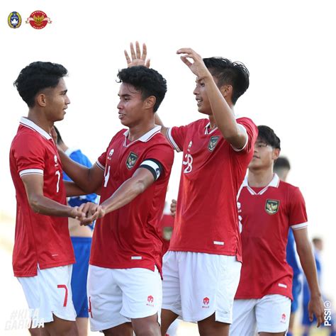 Pssi On Twitter Potret Aksi Tim U Indonesia Saat Taklukkan Tim U