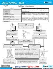 Clasicismo Griego I Pica Y Estructura De La Odisea En Cantos