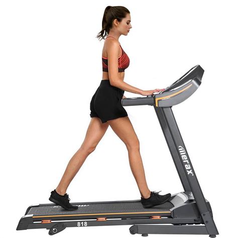 Merax Newest 2 25hp Electric Folding Treadmill Black