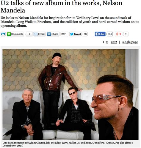 U2 > News > 'A Love Song'