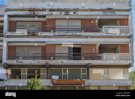 Varosha Famagusta Cyprus June 2021 The Abandoned City Ghost Town