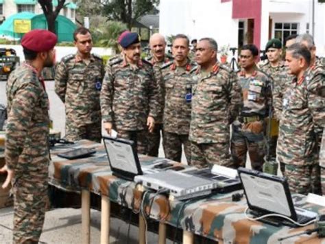 Army Chief Visits Northern Command Headquarters In Udhampur Reviews