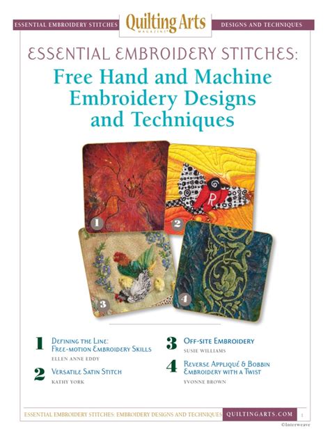 Embroidery Pdf Essential