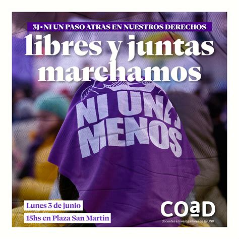 La Coad Convoca A La Marcha Del J Desde Rosario Por Argentina Y