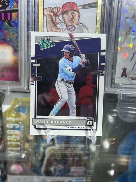 Donruss Optic Wander Franco Rated Prospect Rp Tampa Bay Rays Ebay