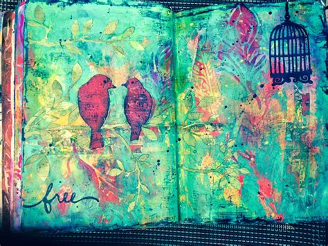 Mixed Up Art: Art Journal Pages