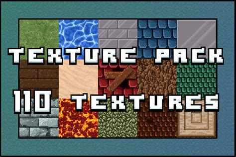 110 Pixel Art Texture Pack 2d Textures And Materials Unity Asset Store