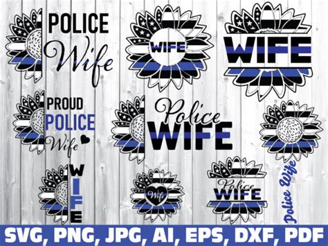 356 Thin Blue Line Svg Designs Und Grafiken