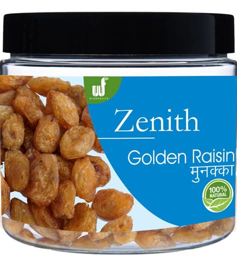 Zenith Golden Raisins 250gm Wishfruits A Premium Dry Fruits Brand