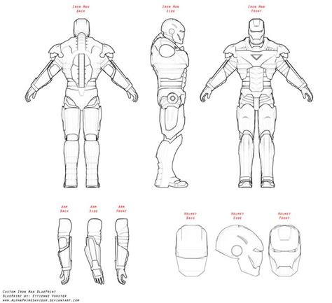 Real Iron Man Suit Blueprints