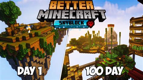 เอาชวตรอด 100 วน เกาะลอยฟา Skyblock Hardcore Minecraft YouTube