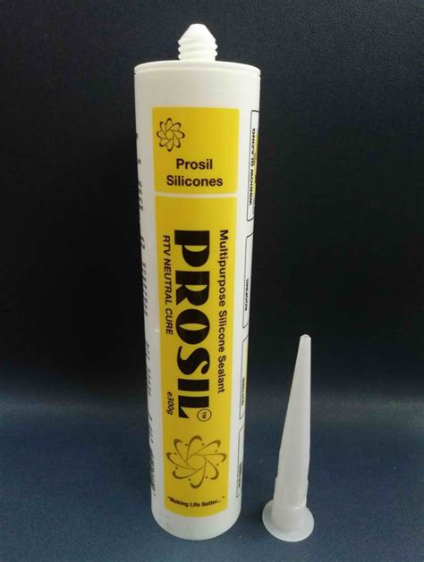 Prosil Multipurpose Silicone Sealant Neutral Cure Clear White Black