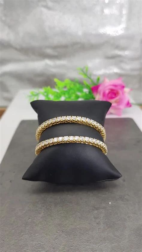 Diamond Bangles And Lab Grown Diamond Jewelry At Rs Pair