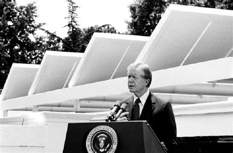 Former President Jimmy Carter Installed 3852 Solar Panels On His