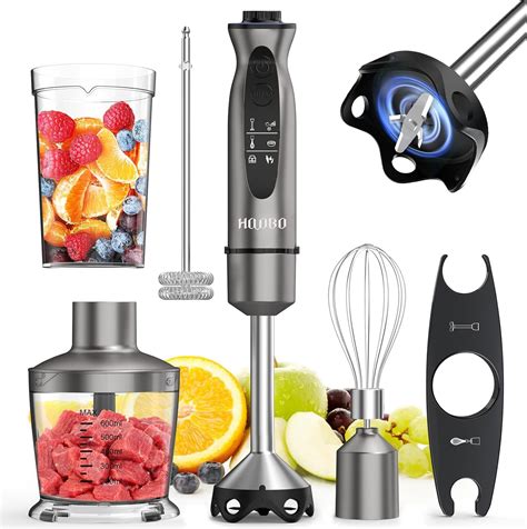 Immersion Blender HandheldStick Blender Immersion 12 Speed And Turbo