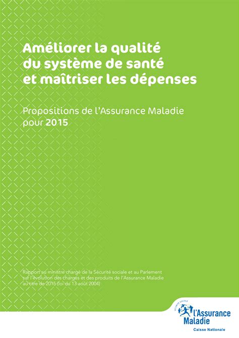 Assurance Maladie Le développement de la Chirurgie ambulatoire par la