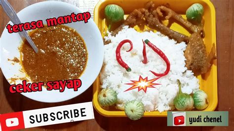 Makan Ceker Teratos Di Dunia Tapi Enak Nya Ga Ada Duanya YouTube