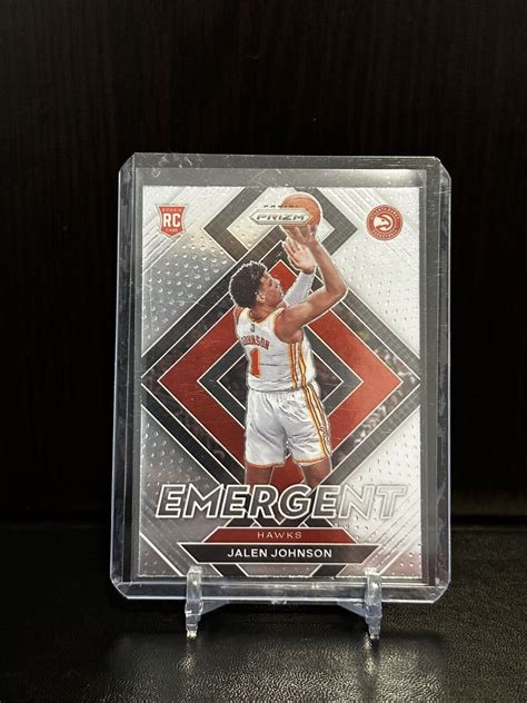 2021 22 Panini Prizm Emergent 18 Jalen Johnson RC For Sale Online