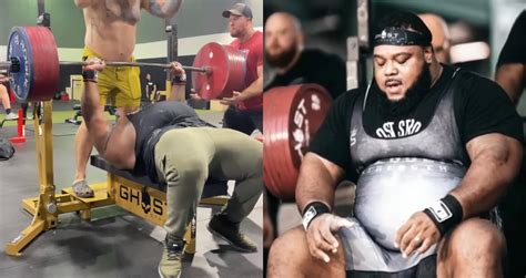 Julius Maddox Completes Massive 796 Pound Bench Press In Training