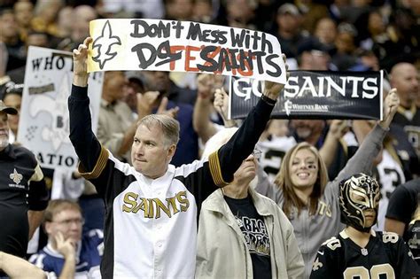 The Who Dat Nation Of The New Orleans Saints New Orleans Saints