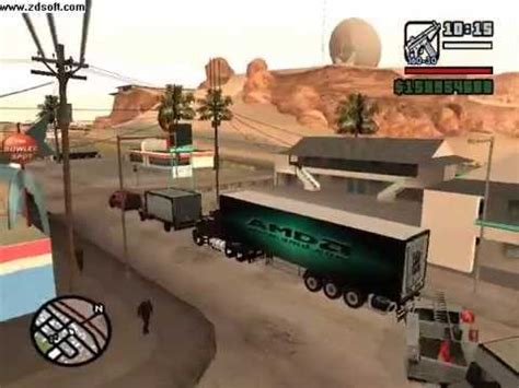 Gta San Andreas Truck Mod Amd Trailer Youtube