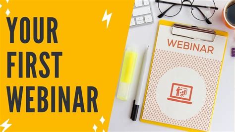 How To Host Your First Webinar Step By Step Webinar Training