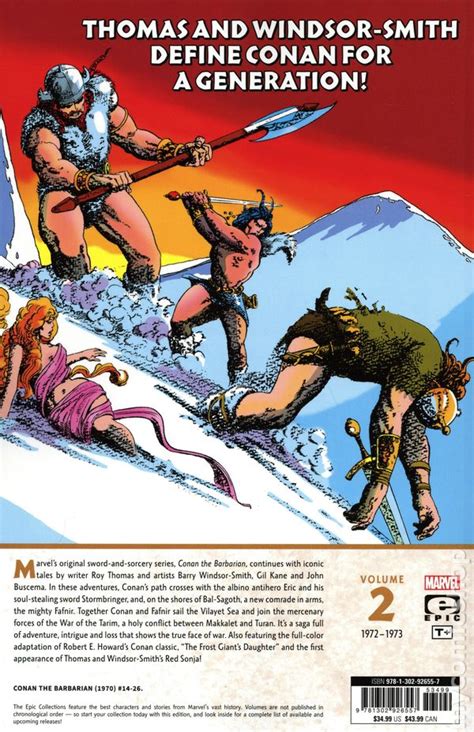 Conan The Barbarian The Original Marvel Years Hawks From The Sea Tpb