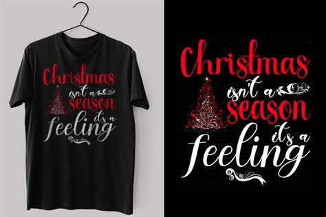 Merry Christmas Typography T Shirt Design On Behance